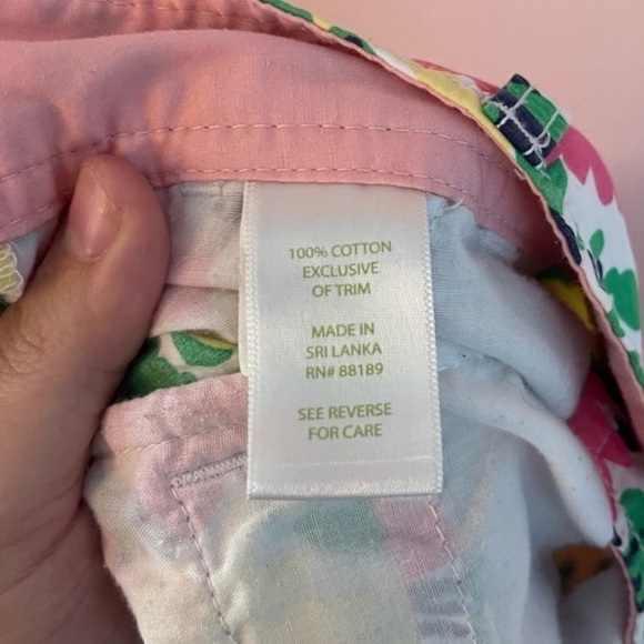 Lilly Pulitzer Doodle Bug Daisy Floral Pink Ladybug Shorts Women’s Size 8 - Picture 9 of 10